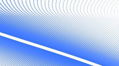 Kumaş biçimi için mavi yarım ton deseni soyut arkaplan