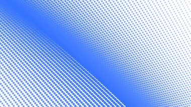 Kumaş biçimi için mavi yarım ton deseni soyut arkaplan