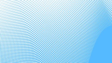 Kumaş biçimi için mavi yarım ton deseni soyut arkaplan