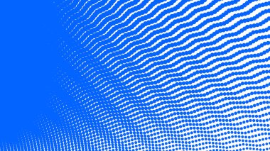 Kumaş biçimi için mavi yarım ton deseni soyut arkaplan