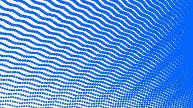 Kumaş biçimi için mavi yarım ton deseni soyut arkaplan