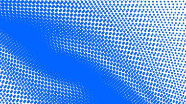 Kumaş biçimi için mavi yarım ton deseni soyut arkaplan
