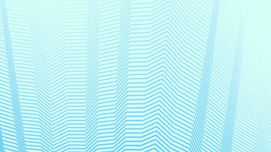 Zig zag çizgili su mavisi renk arkaplan için soyut arkaplan