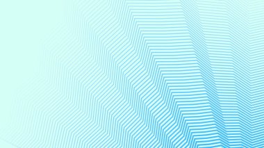 Zig zag çizgili su mavisi renk arkaplan için soyut arkaplan