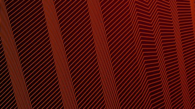 Kırmızı turuncu zig zag çizgileri arkaplan veya sunum için soyut arkaplan çizgileri
