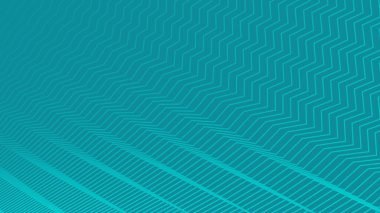 Teal mavisi zig zag deseni soyut arkaplan