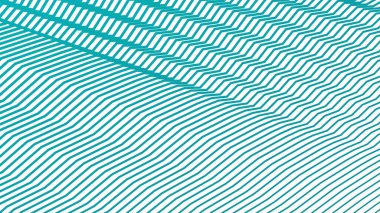 Teal mavisi zig zag deseni soyut arkaplan
