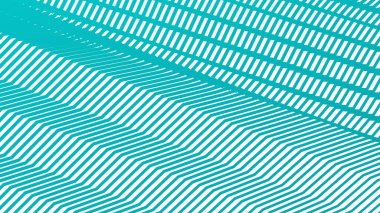 Teal mavisi zig zag deseni soyut arkaplan