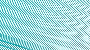 Teal mavisi zig zag deseni soyut arkaplan