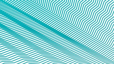 Teal mavisi zig zag deseni soyut arkaplan