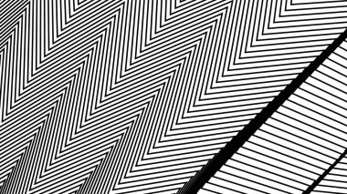 Kumaş biçimi veya sunumu için siyah zig zag çizgileri çizgi deseni soyut arkaplan