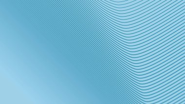 Gökyüzü mavi soyut arkaplan çizgili eğri çizgisi