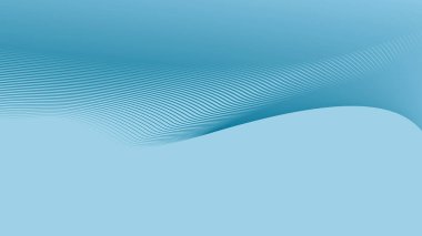 Gökyüzü mavi soyut arkaplan çizgili eğri çizgisi