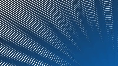 Koyu mavi dalga çizgileri desen soyut arkaplan