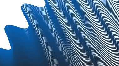 Koyu mavi dalga çizgileri desen soyut arkaplan