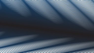 Koyu mavi dalga çizgileri desen soyut arkaplan