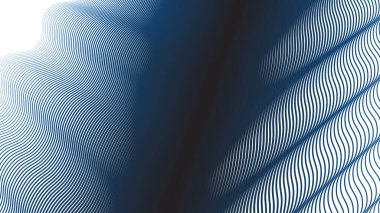 Koyu mavi dalga çizgileri desen soyut arkaplan