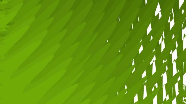 Arkaplan veya sunum için yeşil dalga deseni soyut arkaplan