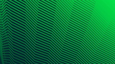 Yeşil çizgili zig zag çizgileri arkaplan arkaplanı için soyut arkaplan