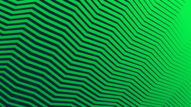 Yeşil çizgili zig zag çizgileri arkaplan arkaplanı için soyut arkaplan