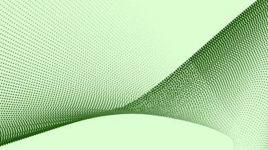 Arkaplan veya sunum için yarım ton arkaplan içeren yeşil soyut