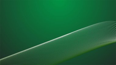 Arkaplan veya sunum için yarım ton arkaplan içeren yeşil soyut