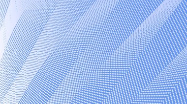 Arkaplan veya sunum için yarım ton soyut arkaplan içeren mavi bir çiçek