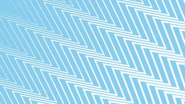 Gökyüzü mavisi zig zag çizgisi arkaplan veya kumaş biçimi için soyut arkaplan