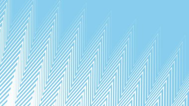 Gökyüzü mavisi zig zag çizgisi arkaplan veya kumaş biçimi için soyut arkaplan