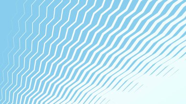 Gökyüzü mavisi zig zag çizgisi arkaplan veya kumaş biçimi için soyut arkaplan