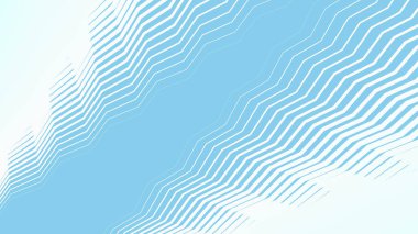 Gökyüzü mavisi zig zag çizgisi arkaplan veya kumaş biçimi için soyut arkaplan