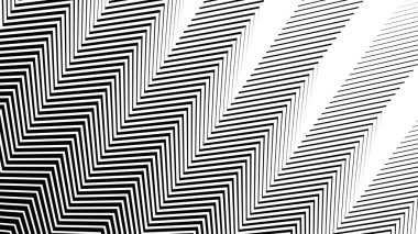 Siyah ve beyaz zig zag çizgisi deseni arkaplan veya kumaş biçimi için soyut arkaplan