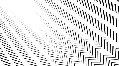 Siyah ve beyaz zig zag çizgisi deseni arkaplan veya kumaş biçimi için soyut arkaplan
