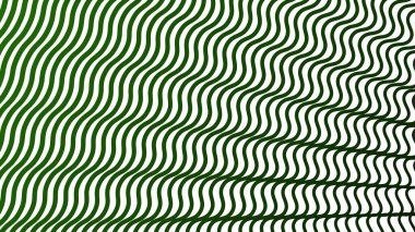 Koyu yeşil çizgiler dalga çizgileri deseni arkaplan veya kumaş biçimi için soyut arkaplan