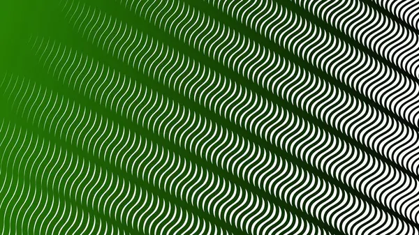 Koyu yeşil çizgiler dalga çizgileri deseni arkaplan veya kumaş biçimi için soyut arkaplan