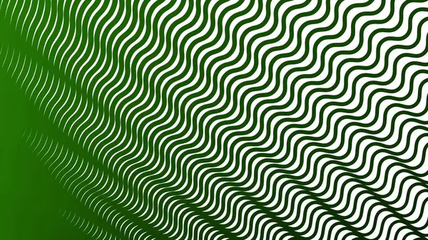 Koyu yeşil çizgiler dalga çizgileri deseni arkaplan veya kumaş biçimi için soyut arkaplan