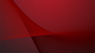 Arkaplan arkaplanı için kavis çizgisi soyut arkaplanı olan kırmızı gradyan