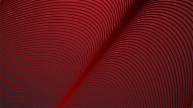 Arkaplan arkaplanı için kavis çizgisi soyut arkaplanı olan kırmızı gradyan