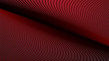 Arkaplan arkaplanı için kavis çizgisi soyut arkaplanı olan kırmızı gradyan