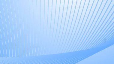 Arkaplan için kavis çizgisi soyut arkaplanı olan bebek mavisi gradyanı