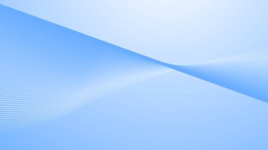 Arkaplan için kavis çizgisi soyut arkaplanı olan bebek mavisi gradyanı