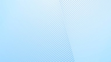 Arkaplan için kavis çizgisi soyut arkaplanı olan bebek mavisi gradyanı
