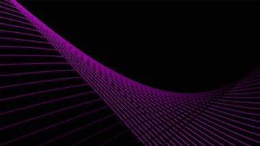 Arkaplan için soyut mor çizgili koyu arkaplan