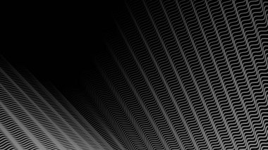 Kumaş biçimi veya arkaplan için soyut dalgalı çizgilere sahip koyu arkaplan