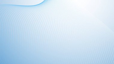 Arkaplan veya sunum için yarım ton soyut arkaplan ile bebek mavisi gradyanı