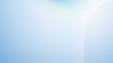 Arkaplan veya sunum için yarım ton soyut arkaplan ile bebek mavisi gradyanı