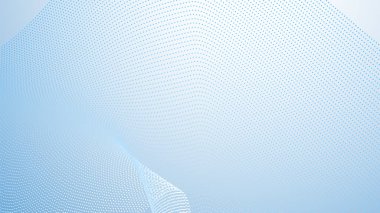Arkaplan veya sunum için yarım ton soyut arkaplan ile bebek mavisi gradyanı
