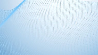 Arkaplan veya sunum için yarım ton soyut arkaplan ile bebek mavisi gradyanı