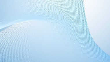 Arkaplan veya sunum için yarım ton soyut arkaplan ile bebek mavisi gradyanı