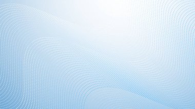 Arkaplan veya sunum için yarım ton soyut arkaplan ile bebek mavisi gradyanı